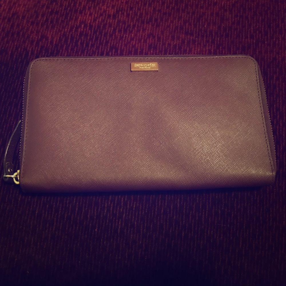 Kate Spade Large Burgundy Wallet